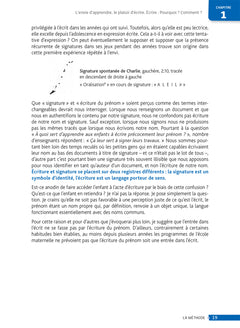 Enseigner à l'école primaire - Le geste d'écriture
