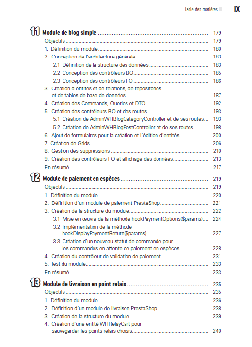 Développer des modules pour PrestaShop 8