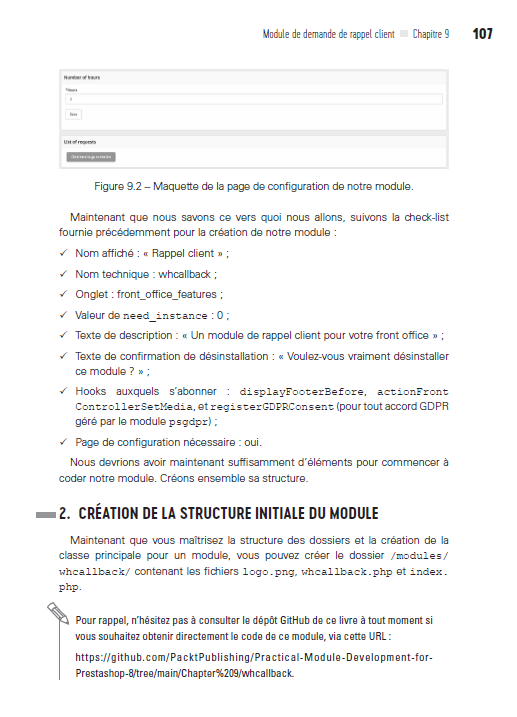 Développer des modules pour PrestaShop 8