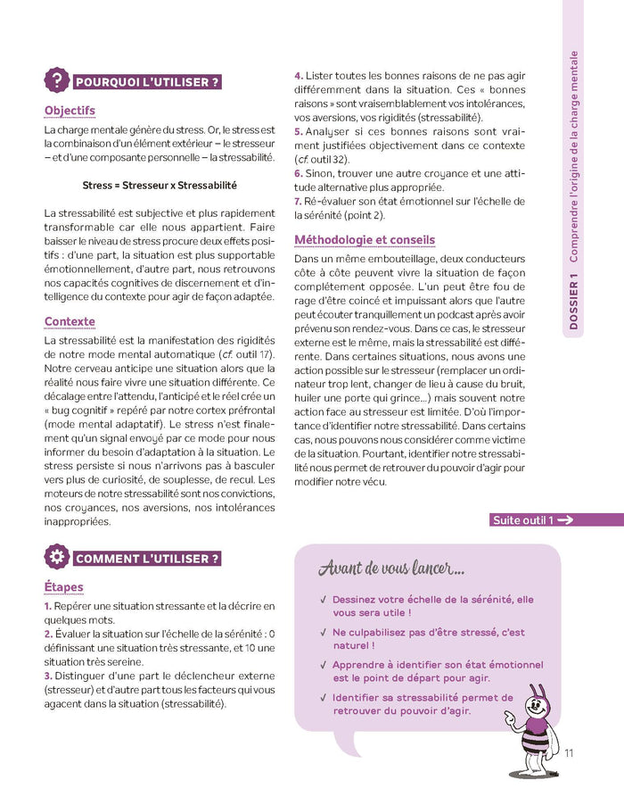 La boîte à outils pour prévenir la charge mentale