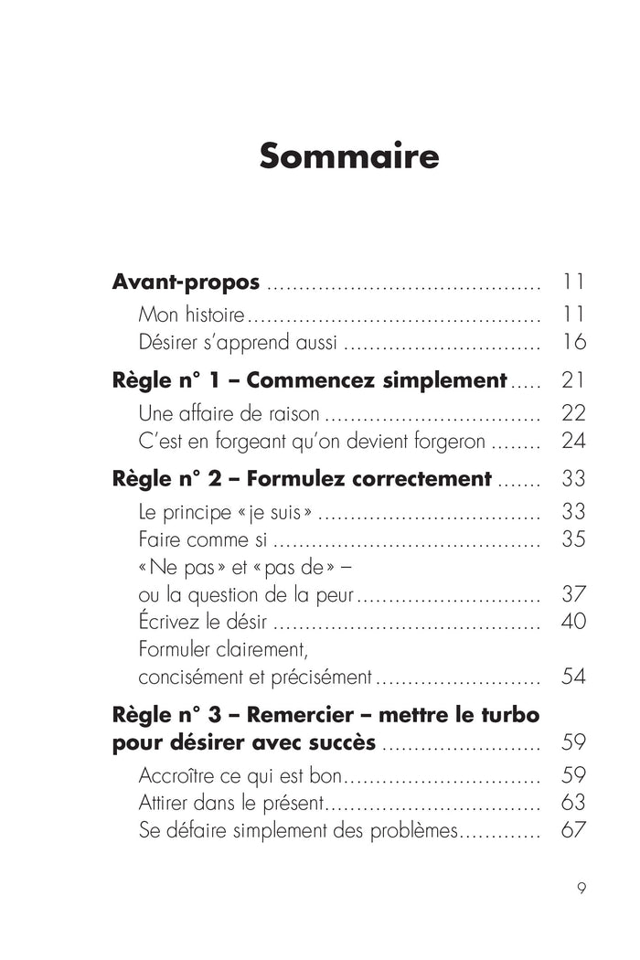 Les 7 lois pour que vos désirs deviennent réalité