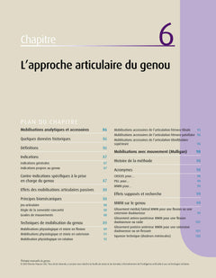 Thérapie manuelle du genou