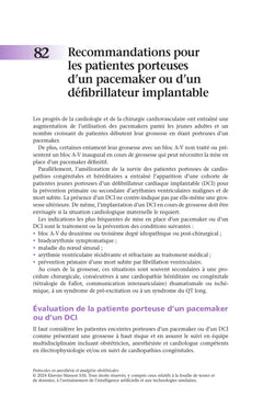 Protocoles en anesthésie et analgésie obstétricales