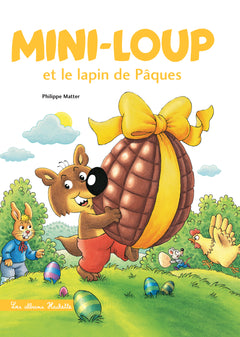 Mini-Loup et le lapin de pâques avec figurine