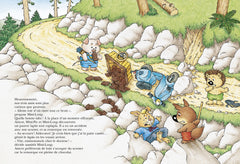 Mini-Loup et le lapin de pâques avec figurine