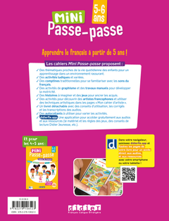 Mini passe-passe 5-6 ans - Cahier de français
