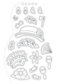 Minimiki - Carnet créatif Carnavals du monde