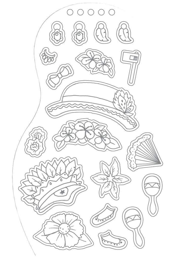 Minimiki - Carnet créatif Carnavals du monde