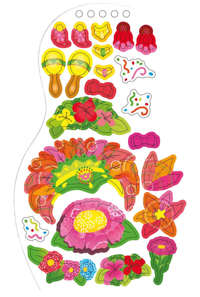 Minimiki - Carnet créatif Carnavals du monde