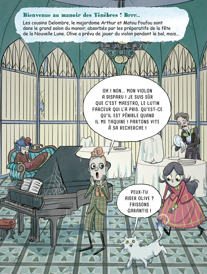 Enigmes au manoir - Infernal maestro !