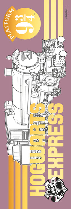 Harry Potter - Marque-pages brillants à colorier