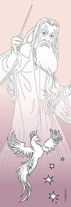 Harry Potter - Marque-pages brillants à colorier