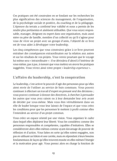 Leadership experience
