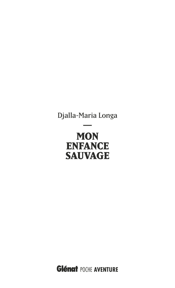 Mon enfance sauvage (poche)