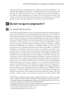 Pouvoirs et sociétés rurales : France et ses colonies 1634-1814 - Capes Histoire-Géographie