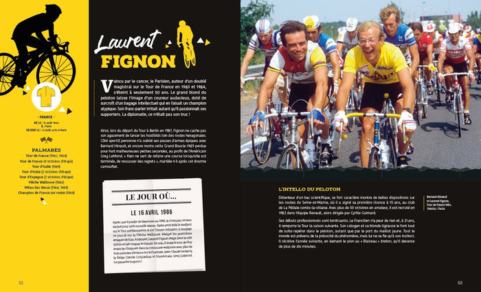Les légendes du cyclisme