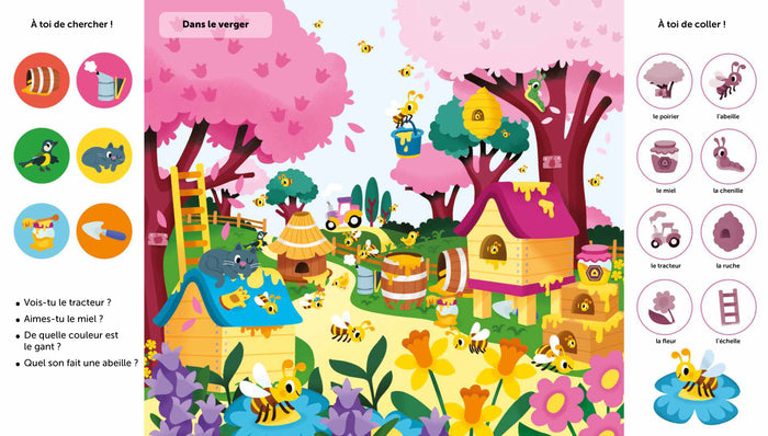 Mon premier cherche et colle : Le printemps