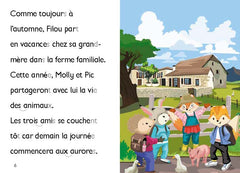 Premières lectures syllabiques CP Niv 4 - A la ferme