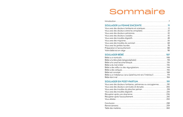 L'ostéopathie pour maman et bébé !