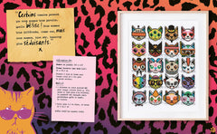 Point de croix avec chattitude