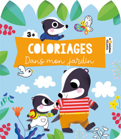 coloriages Dans mon jardin