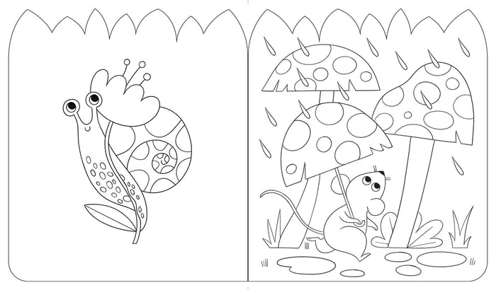 coloriages Dans mon jardin