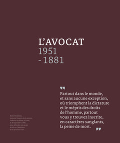 Robert Badinter - L'oeuvre d'un juste