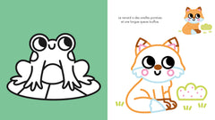 Coloriages à bords pailletés - Sacha le koala