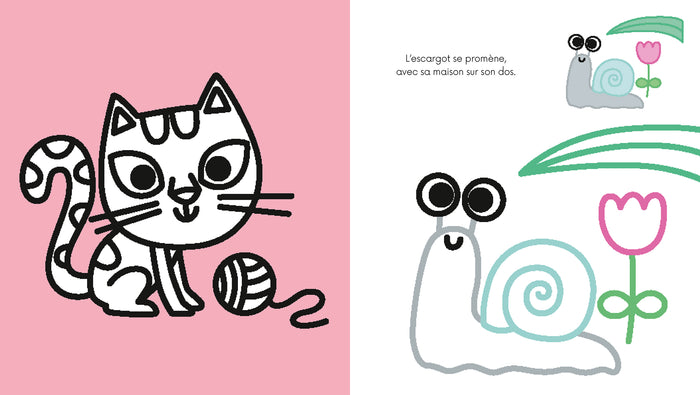 Coloriages à bords pailletés  - Noé le poney