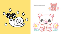 Coloriages à bords pailletés - Adrien le chien