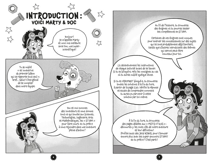 Marty & Doc Le manoir infernal - 45 énigmes pour super enquêteur