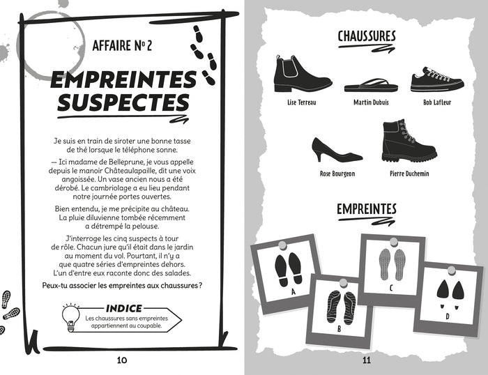 Cluedunnit 60 énigmes pour détective junior