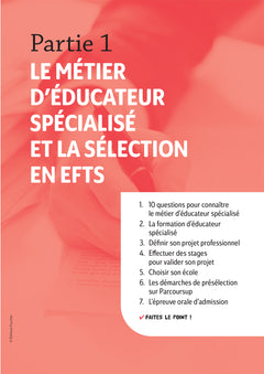Réussite Admission - Educateur spécialisé (ES) Présélection Parcoursup & Epreuve orale - Préparation
