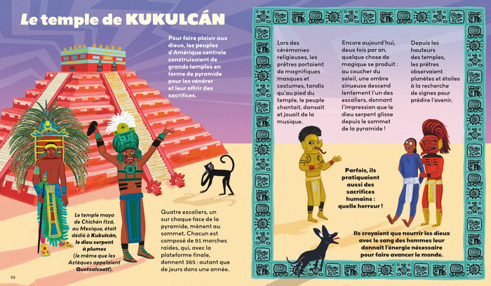 Les Mayas et les Aztèques racontés aux enfants