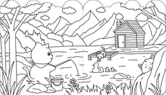 coloriages animaux câlins