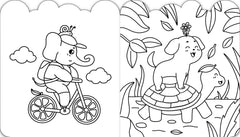 coloriages animaux câlins