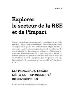 5 étapes pour se reconvertir dans la RSE et l'impact