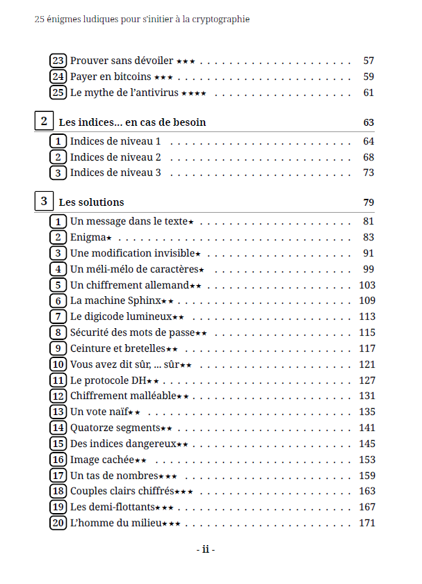 25 énigmes ludiques pour s'initier à la cryptographie - 2e éd.