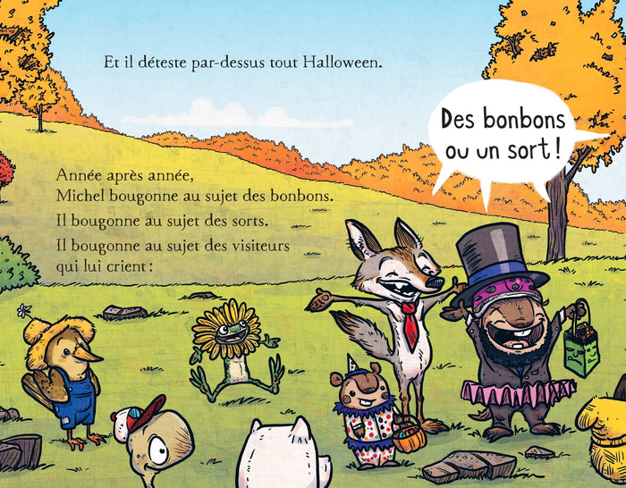 Maman Ours et la Citrouille qui fiche la trouille