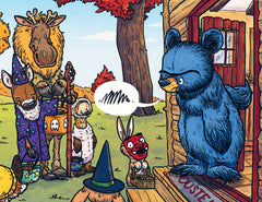 Maman Ours et la Citrouille qui fiche la trouille