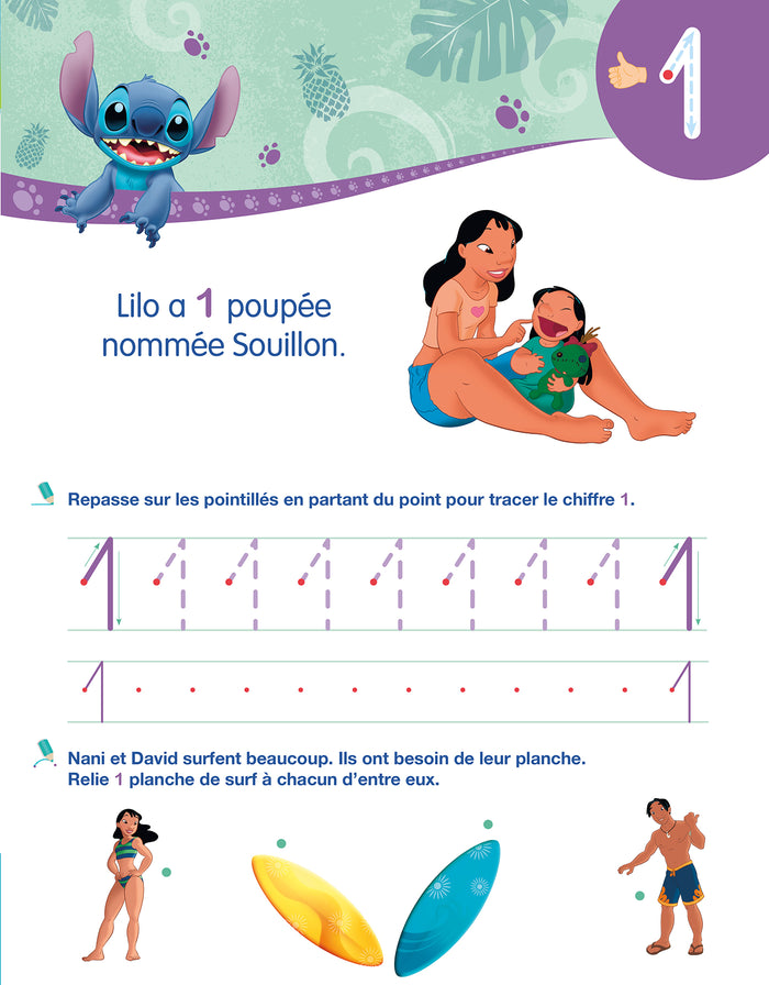 Mon cahier effaçable - J'écris les nombres