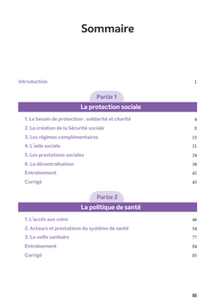 Les politiques sociales 2025-2026