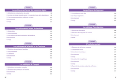 Les politiques sociales 2025-2026