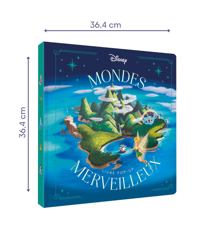 DISNEY - Mondes Merveilleux - Livre Pop-up