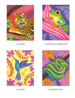 Coloriages mystères - Les animaux