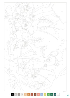 Coloriages au numéro Disney - Les Grands classiques