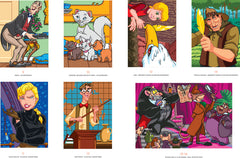 Coloriages mystères Disney - Héros & Méchants, la battle