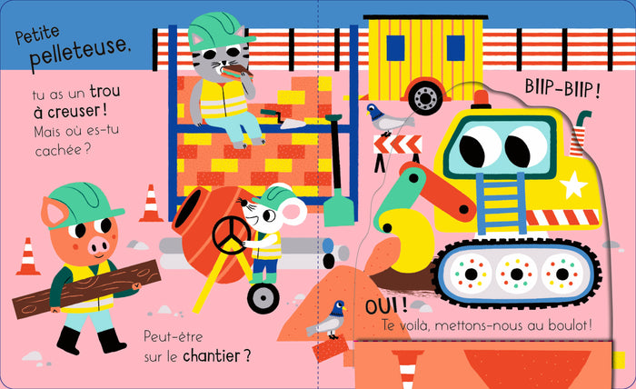 Où es-tu petite pelleteuse ?