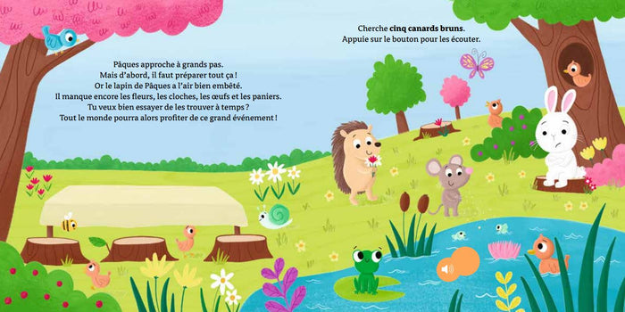 Mon livre sonore : Joyeuses Pâques !