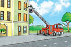 Mes premiers autocollants - Police et pompiers